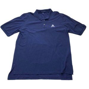 Congressional Polo Sport Men's XL Blue 100% Cotton Golf Shirt